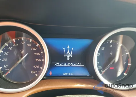 2019 Maserati Ghibli S z USA, uszkodzony, nr VIN ZAM57YTA6K1324972